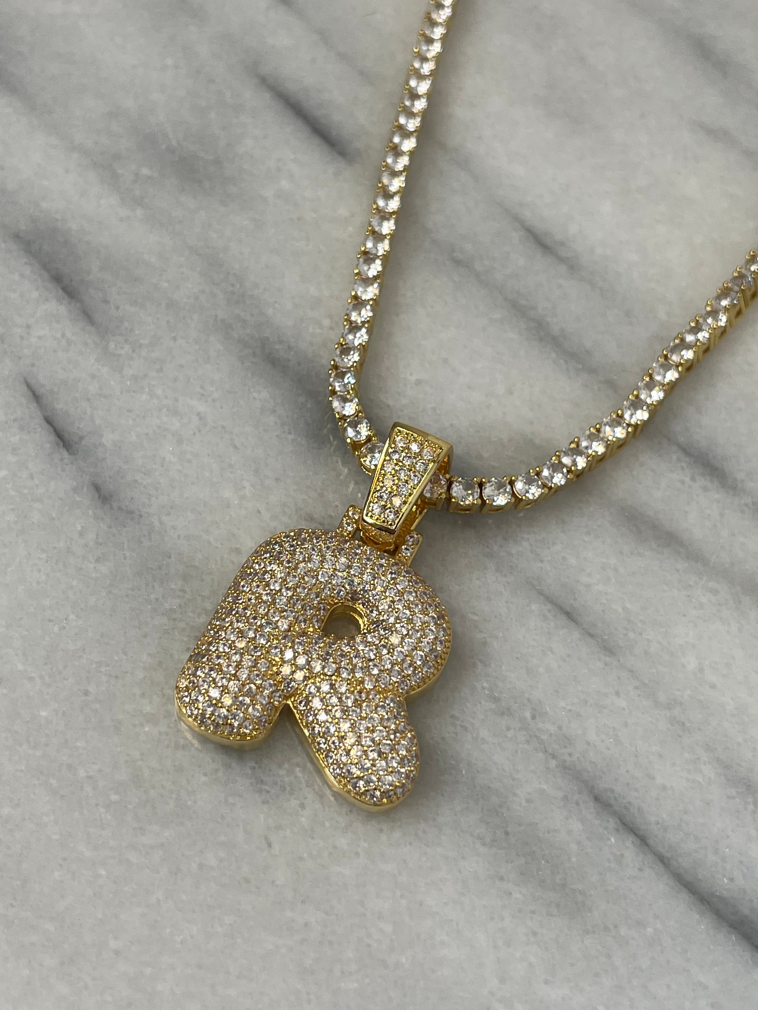 Bubble Initial InterCHAINable Necklace