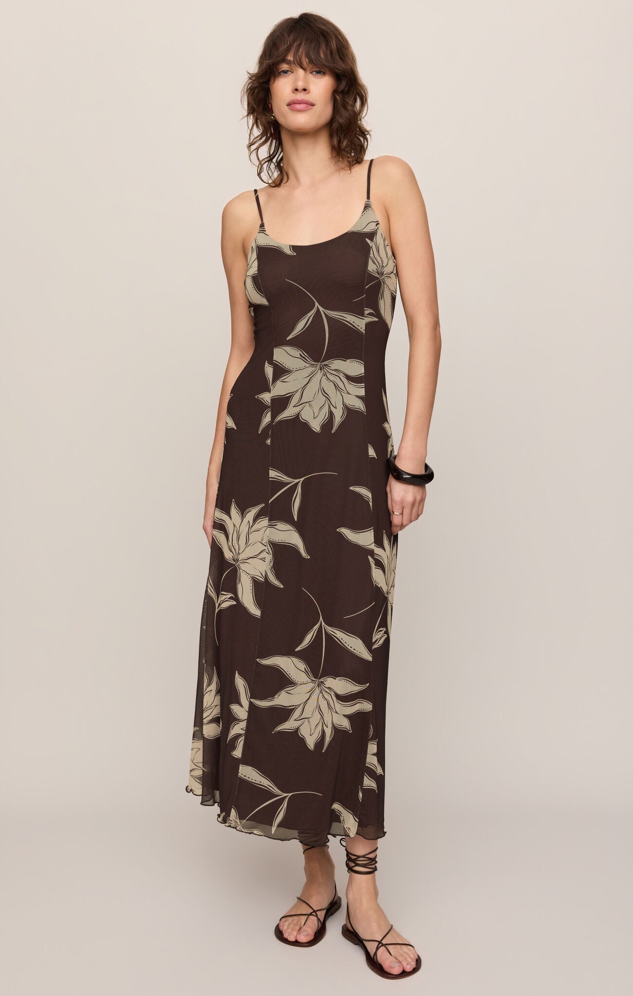 Z Supply Charisma Floral Midi Dress