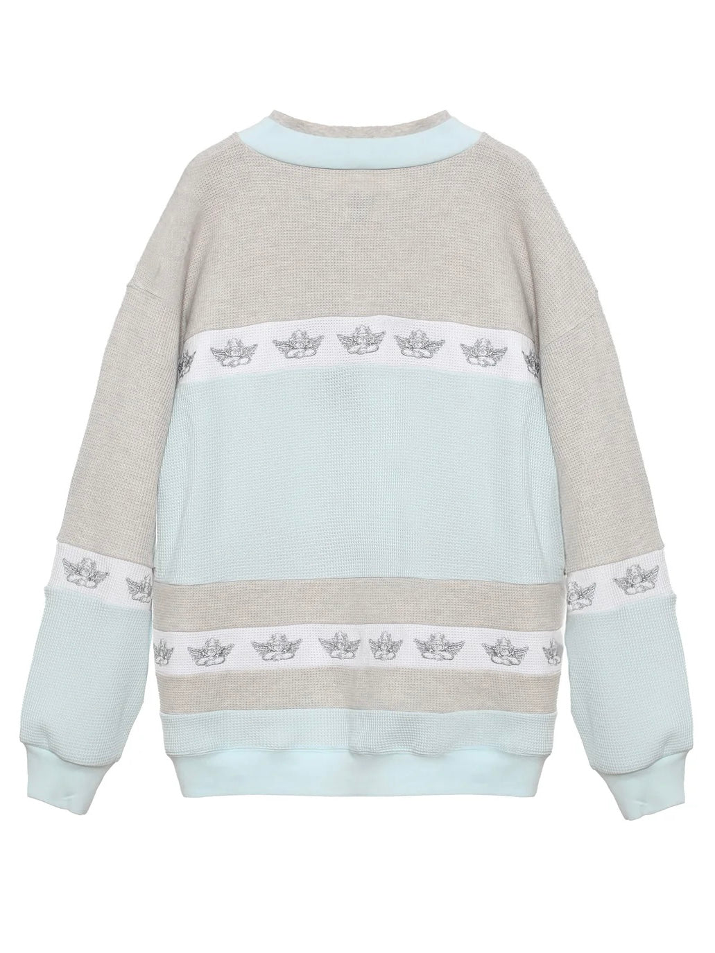 Boys Lie Baby Blue Private School Thermal Rider Crew
