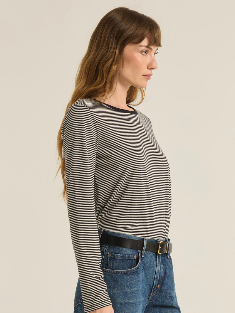 Sailor Long Sleeve Stripe Top