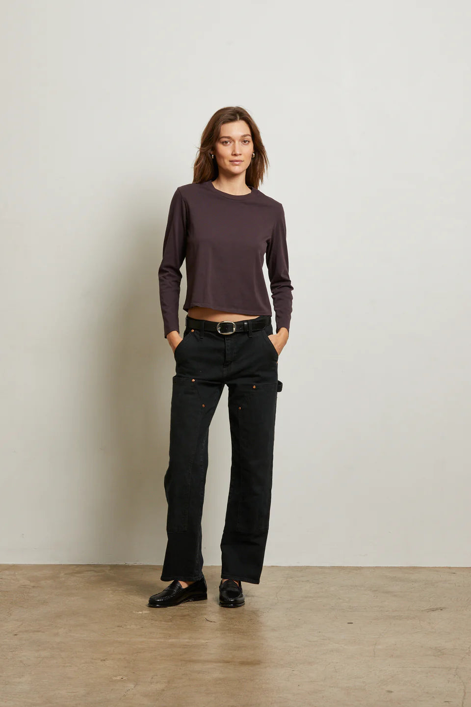 Bruce Cocoa Powder Long Sleeve Tee