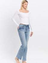 Skylar High Rise Full Length Bootcut Jeans