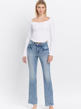 Skylar High Rise Full Length Bootcut Jeans