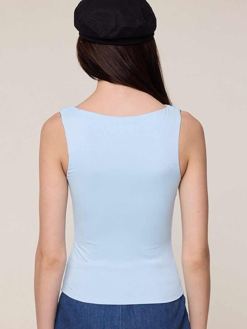 Always Perfect Blue Top