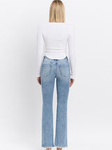 Skylar High Rise Full Length Bootcut Jeans