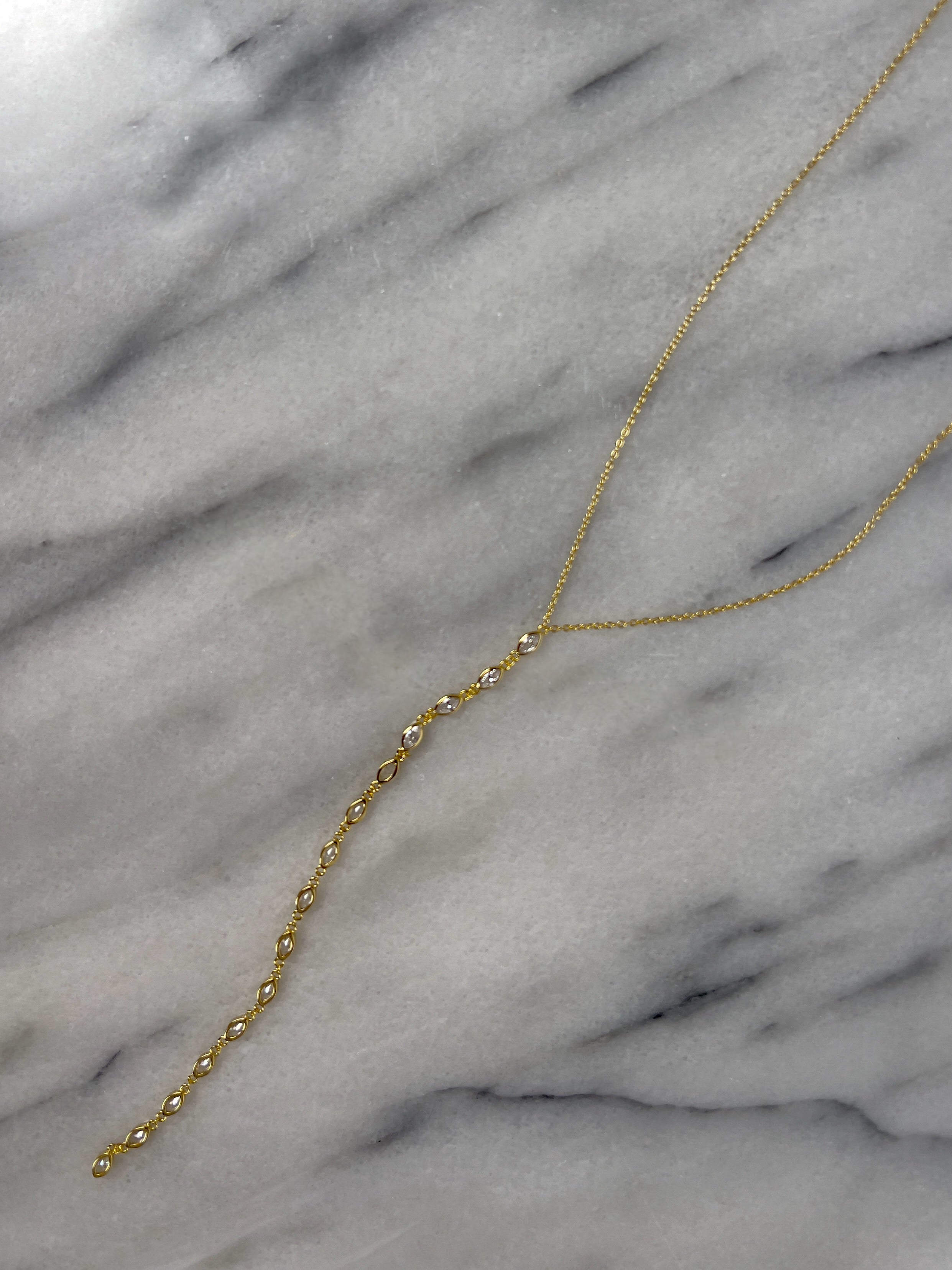 Starlight Lariat Necklace