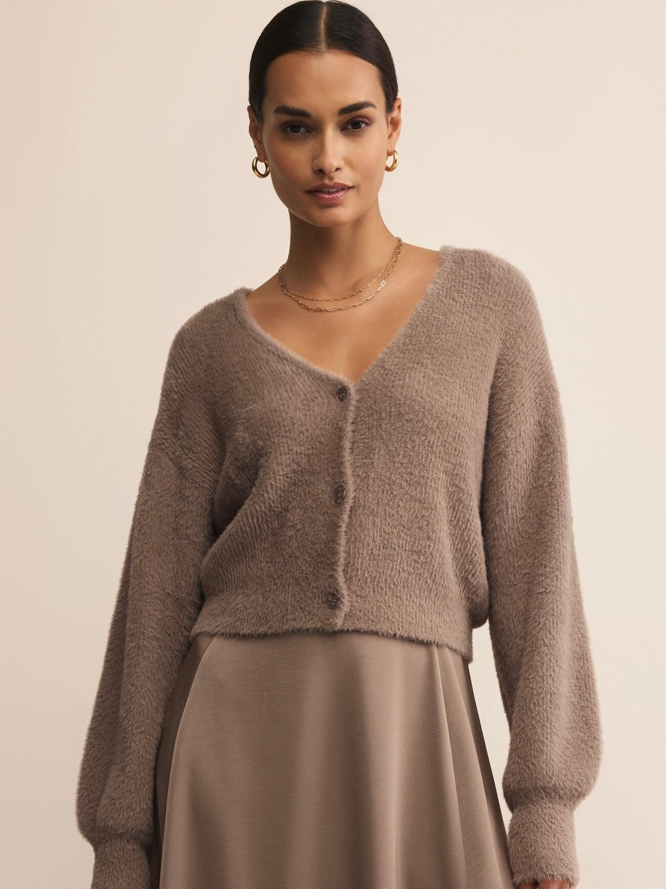 Sadira Fluffy Cardigan