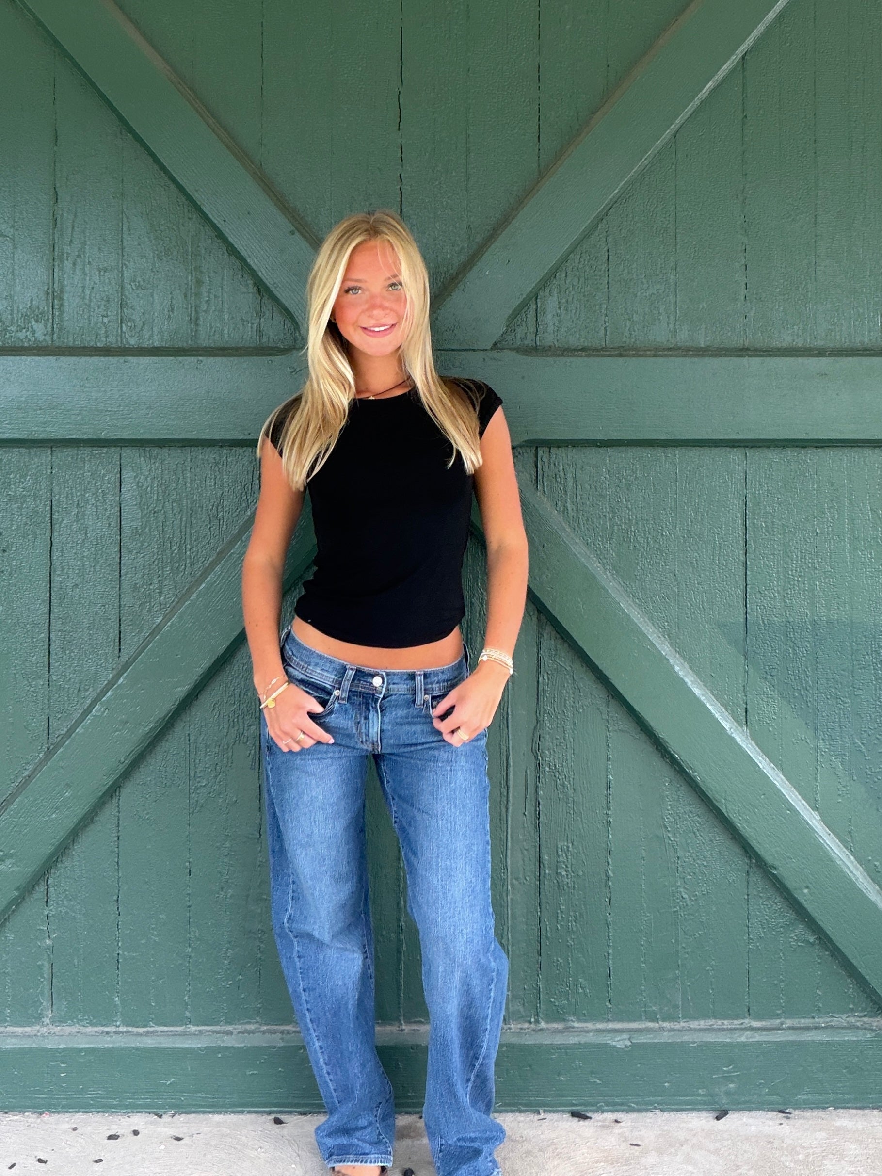 DAZE Replay Low Rise V-Waist Soft Barrel Jean – Almost Home