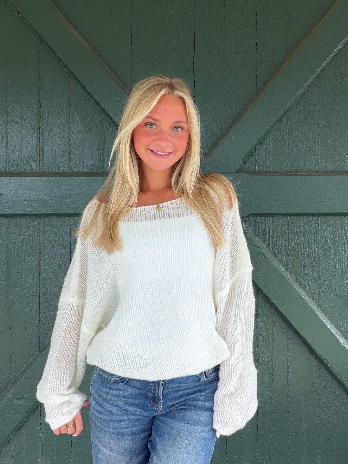 Madison Perfectly Soft Off-the-Shoulder Sweater