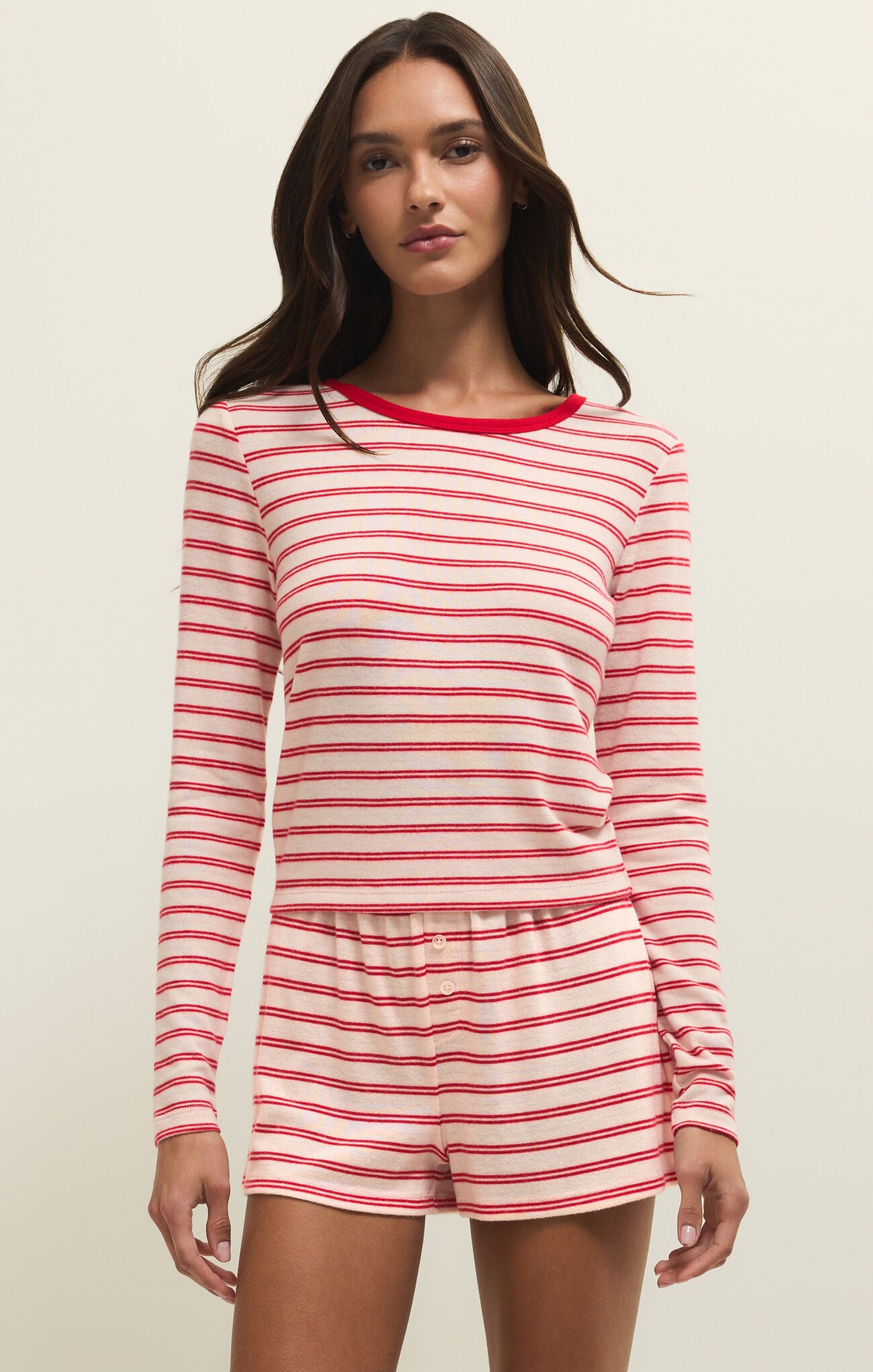 Night In Stripe Top