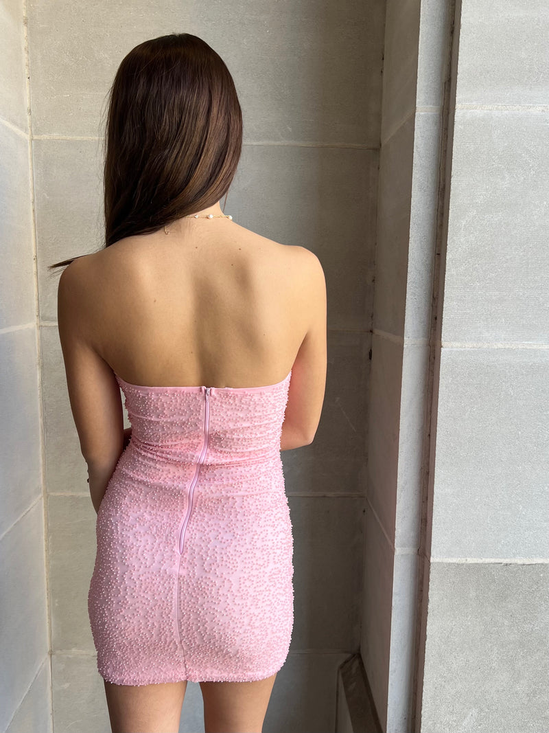 Sophia Sparkle Pink Dress