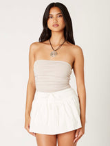 Sorrento Clay Strapless Top