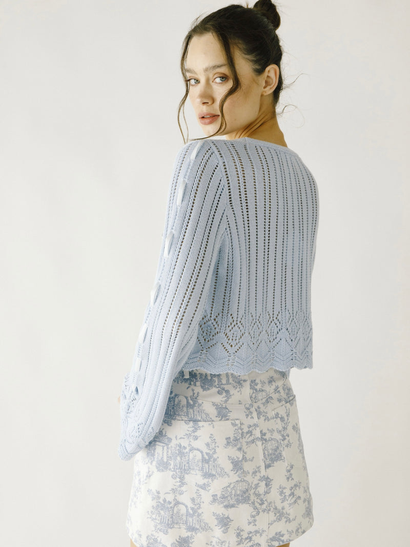 Eloise Baby Blue Sweater