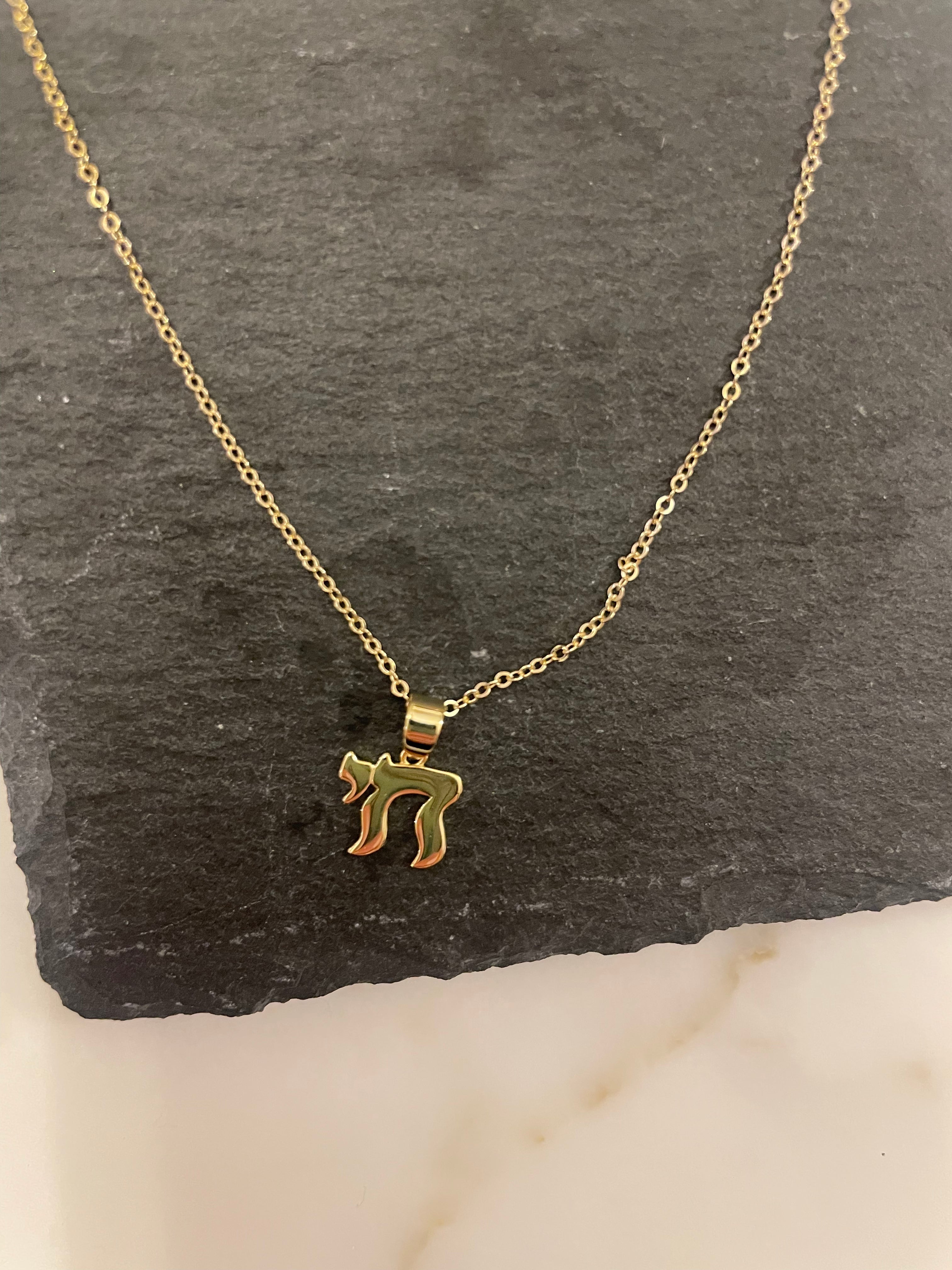 “To Life”  Chai Necklace