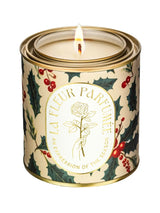 Christmas Tide Tin Candle