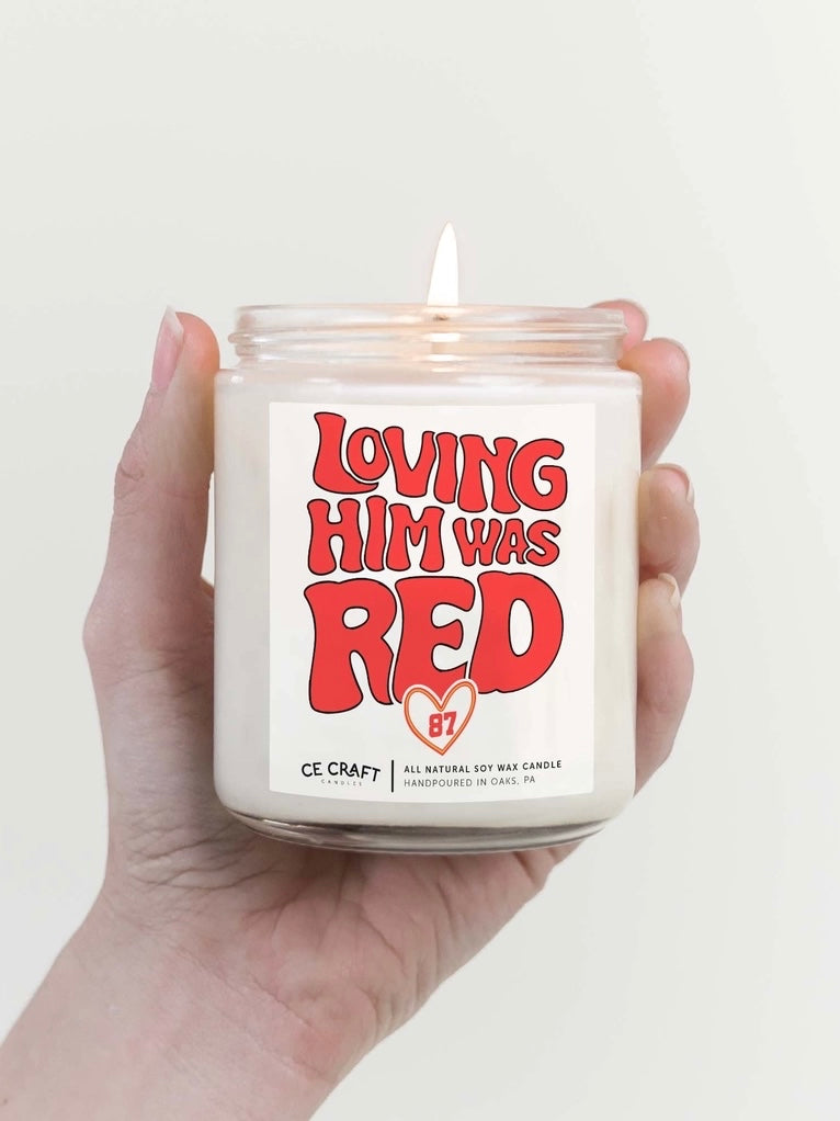 Loving Him was Red Scented Candle