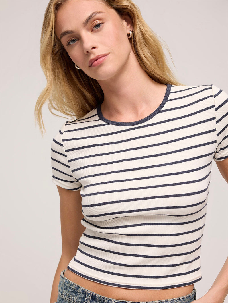 Saxton Striped Tee