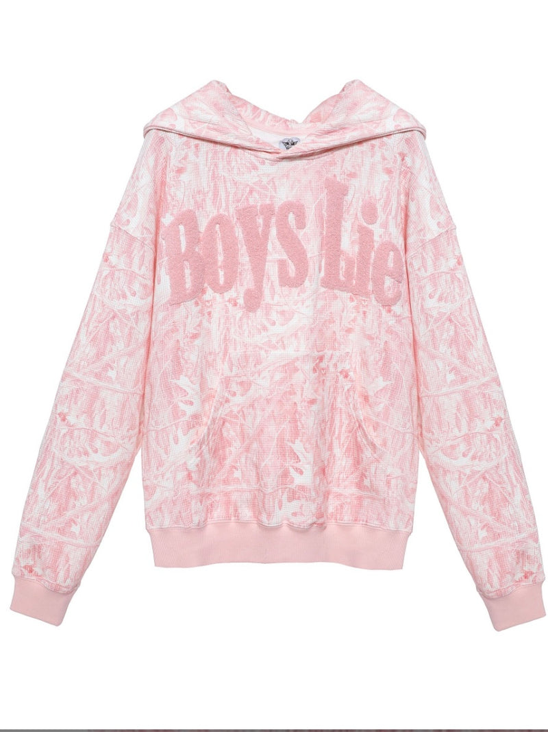 Boys Lie Pink Manhunt Hoodie