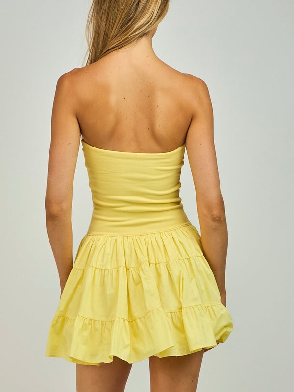 Clara Yellow Dress