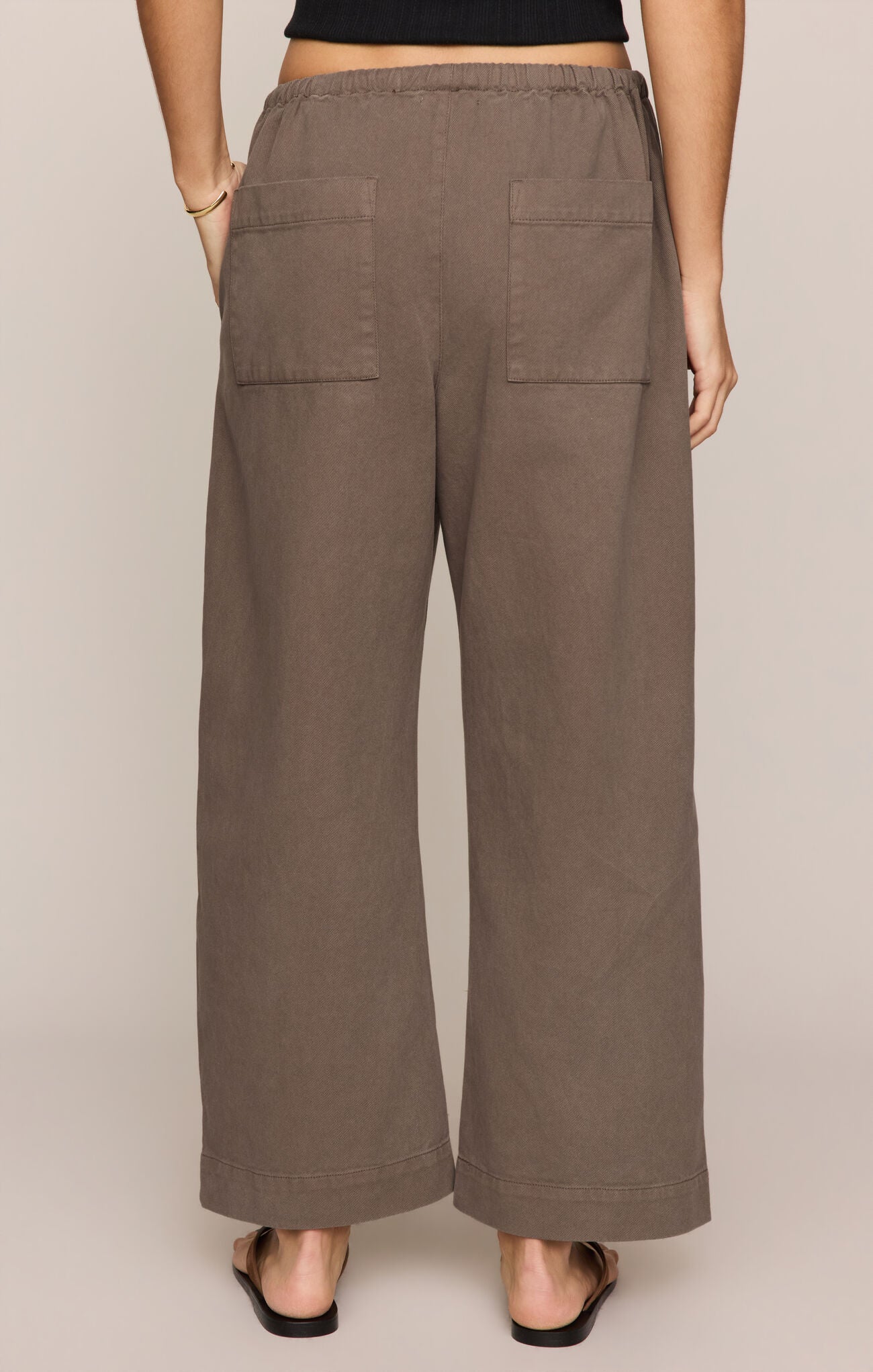 Z Supply Kit Twill Carpenter Pant – High-Rise Tie Front Utility Pant