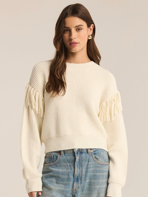 On The Fringe Sweater