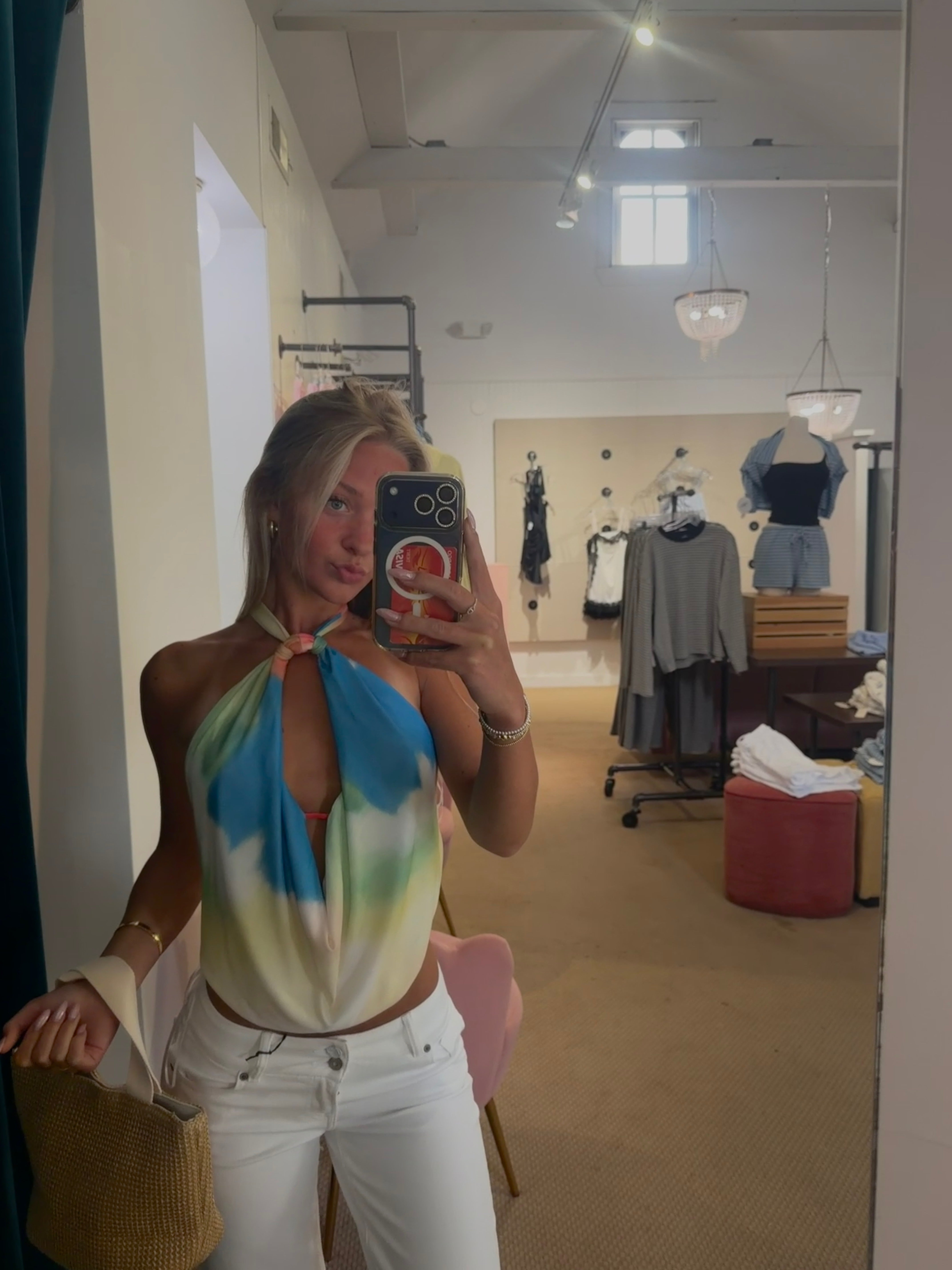The Nia Katerina Halter Top