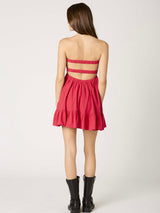 Alex Cherry Red Romper