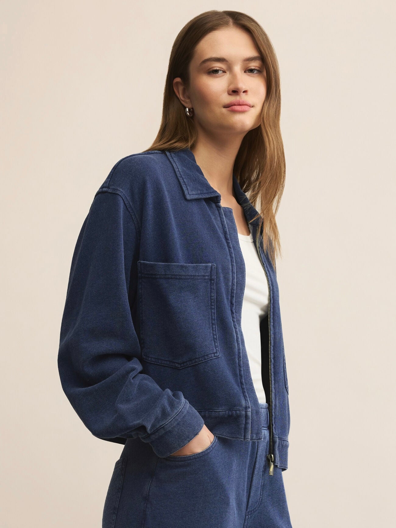 Heritage Knit Denim Jacket