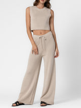 Chloe Knitted Wide Leg Pant