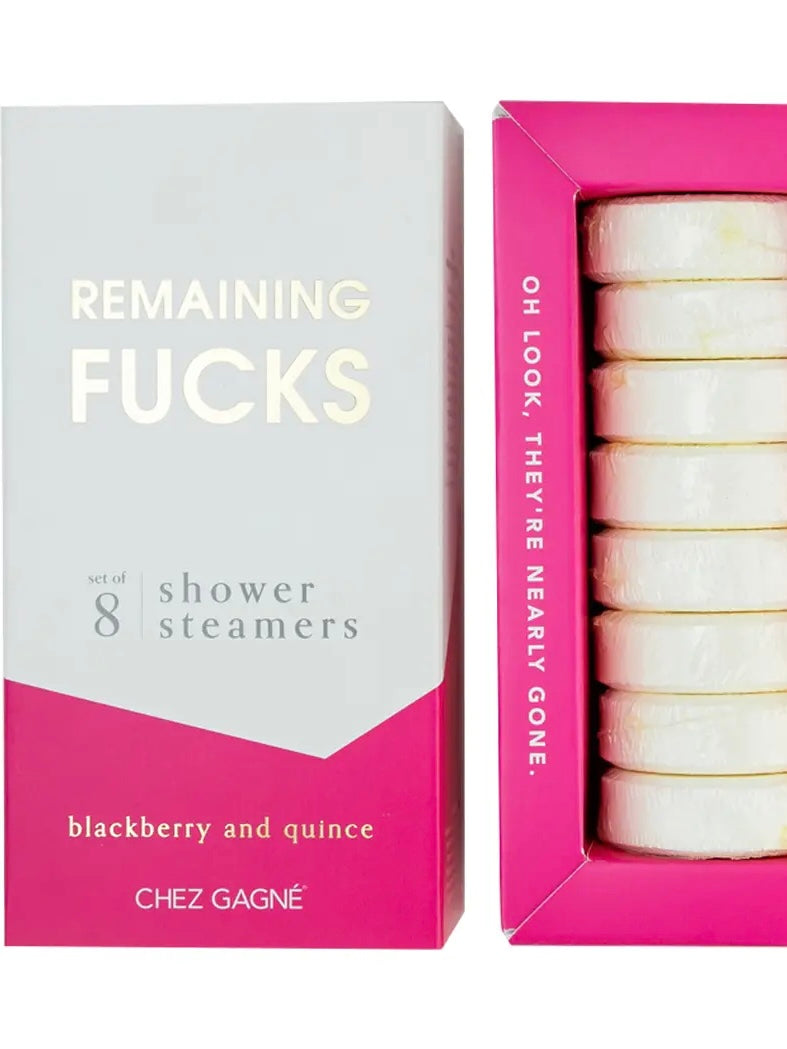 Remaining F*cks Shower Steamers