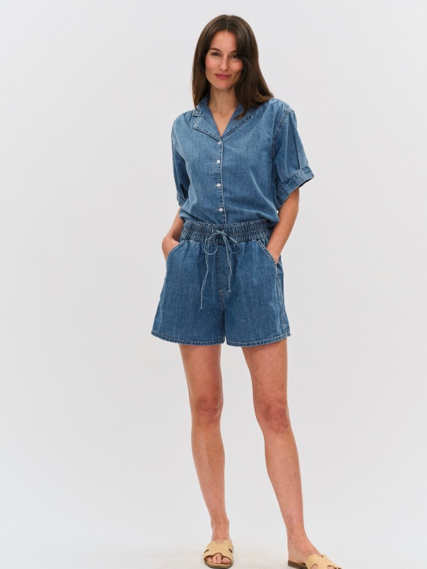 Emma Denim Top