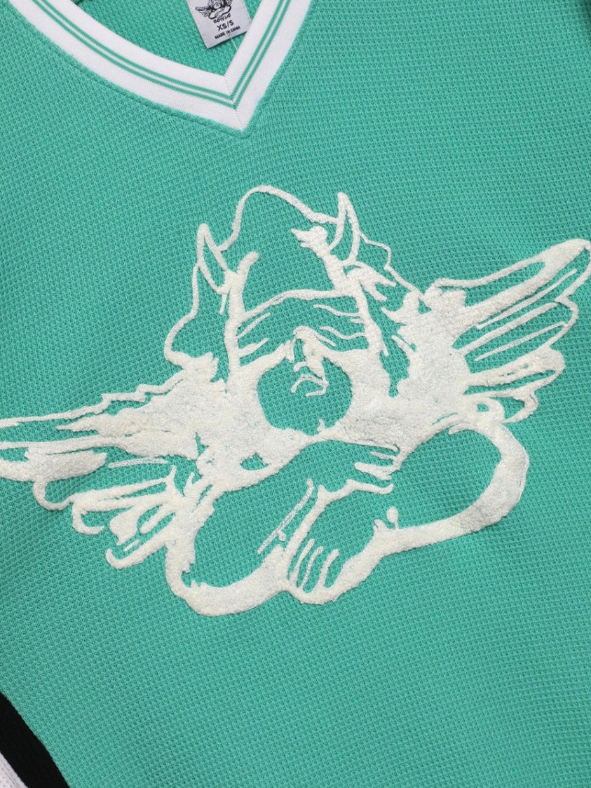 Boys Lie Green Spirited Home Run Jersey