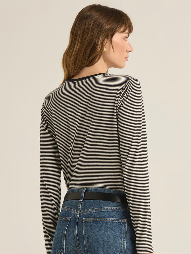 Sailor Long Sleeve Stripe Top