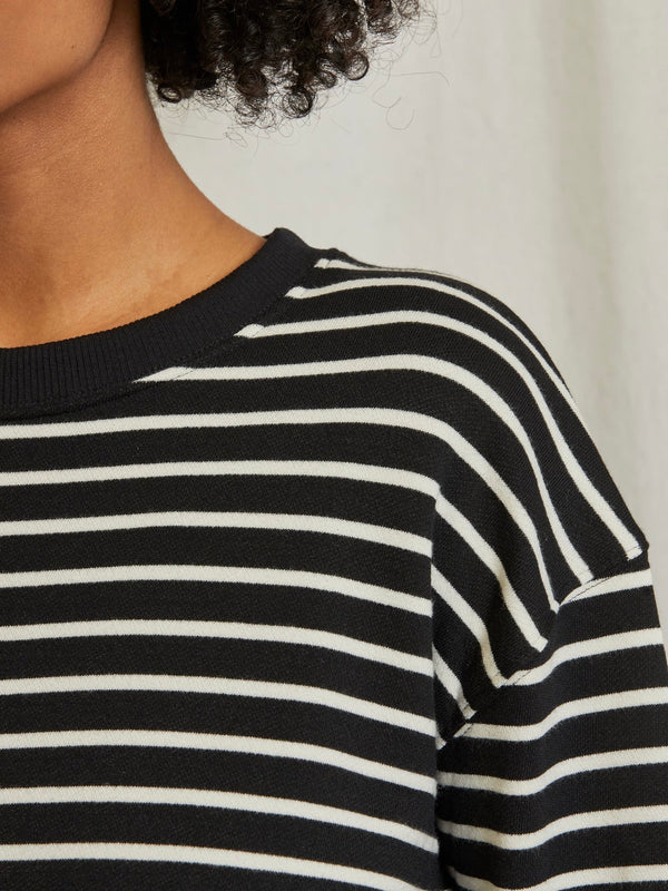 Tyler French Terry Stripe Pullover