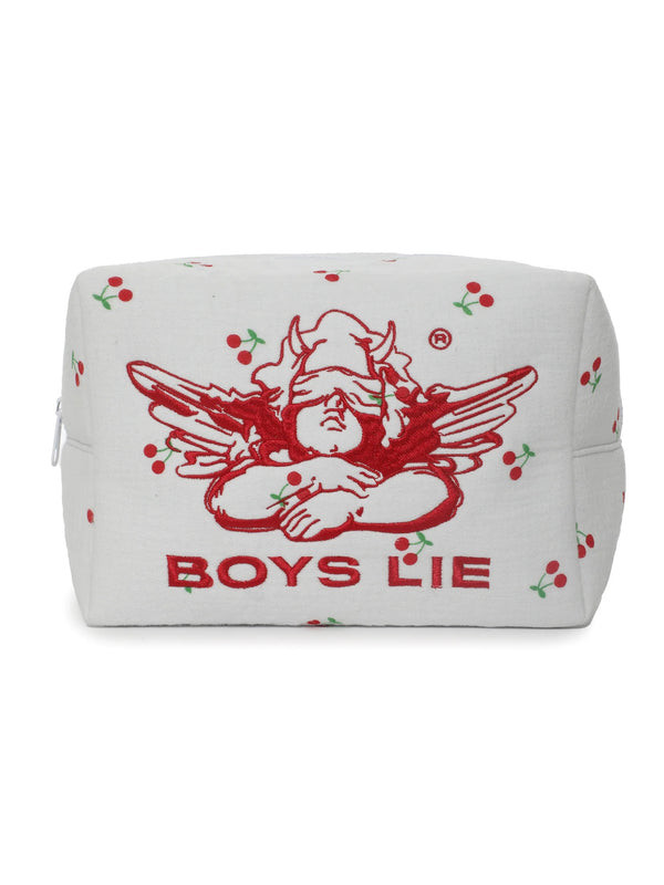 Boys Lie Red Cherry Pie Pouch