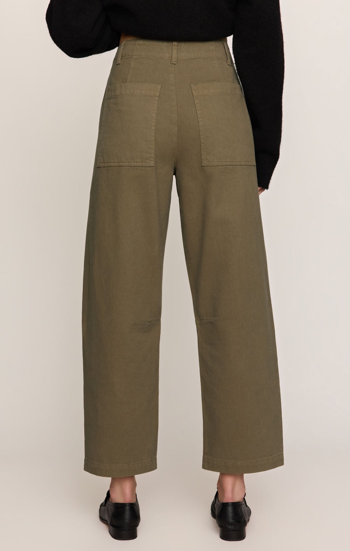 Z Supply Colman Bowed Utility Pant | High Rise Utility Barrel Leg Pants