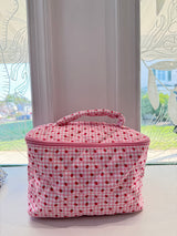 Happy Camp3r Strawberry Milkshake  Large Cosmetic Pouch