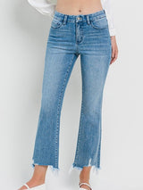 High Rise Kick Flare Jean