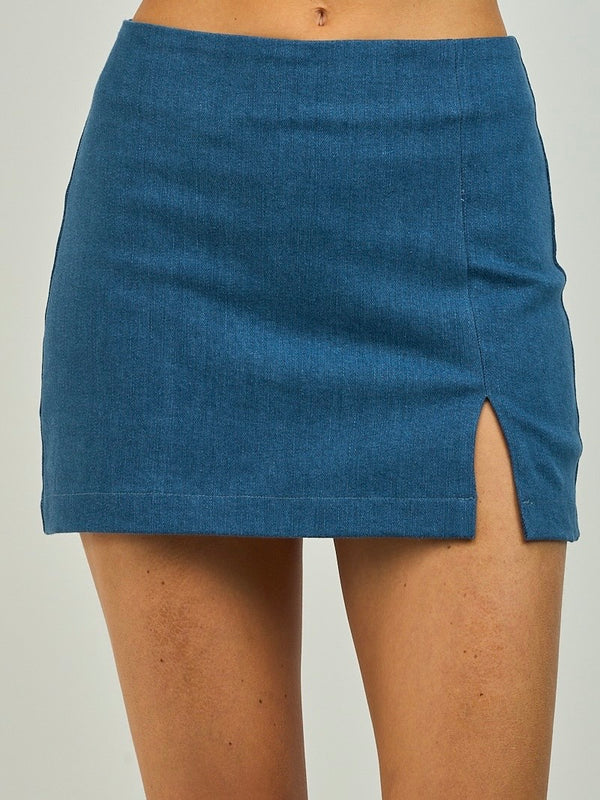 Macy Denim Skort