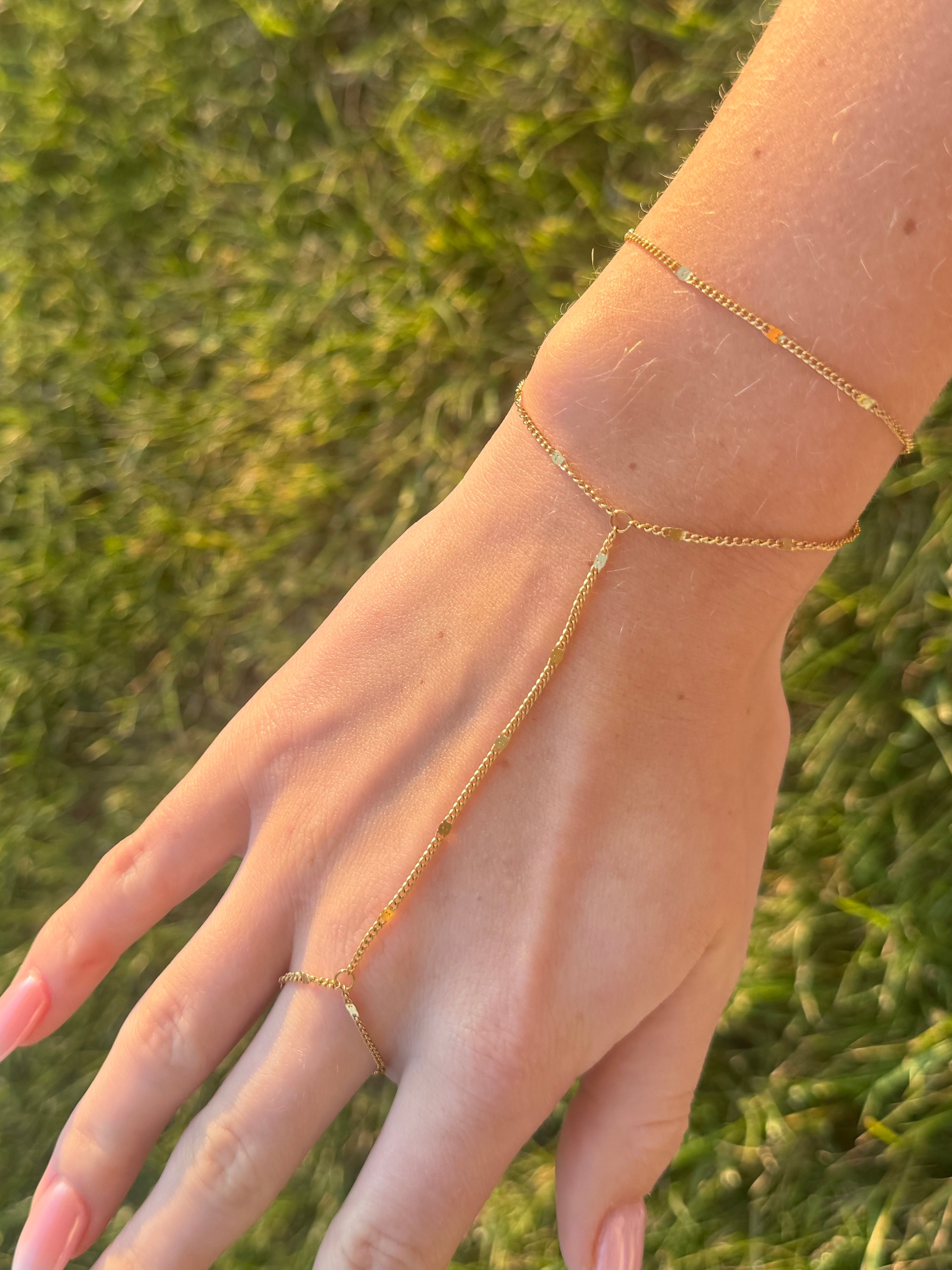 Golden Aura Handchain