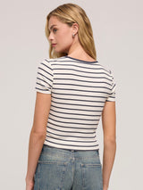 Saxton Striped Tee