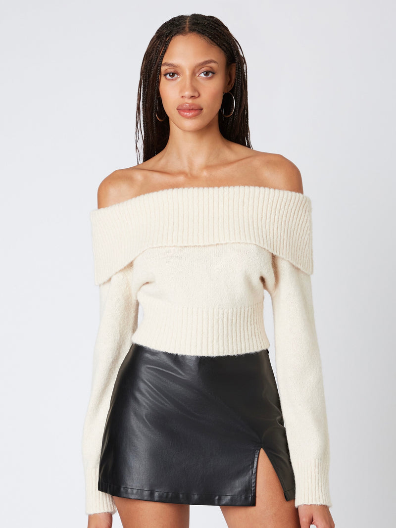 Shannon Off the Shoulder Sweater