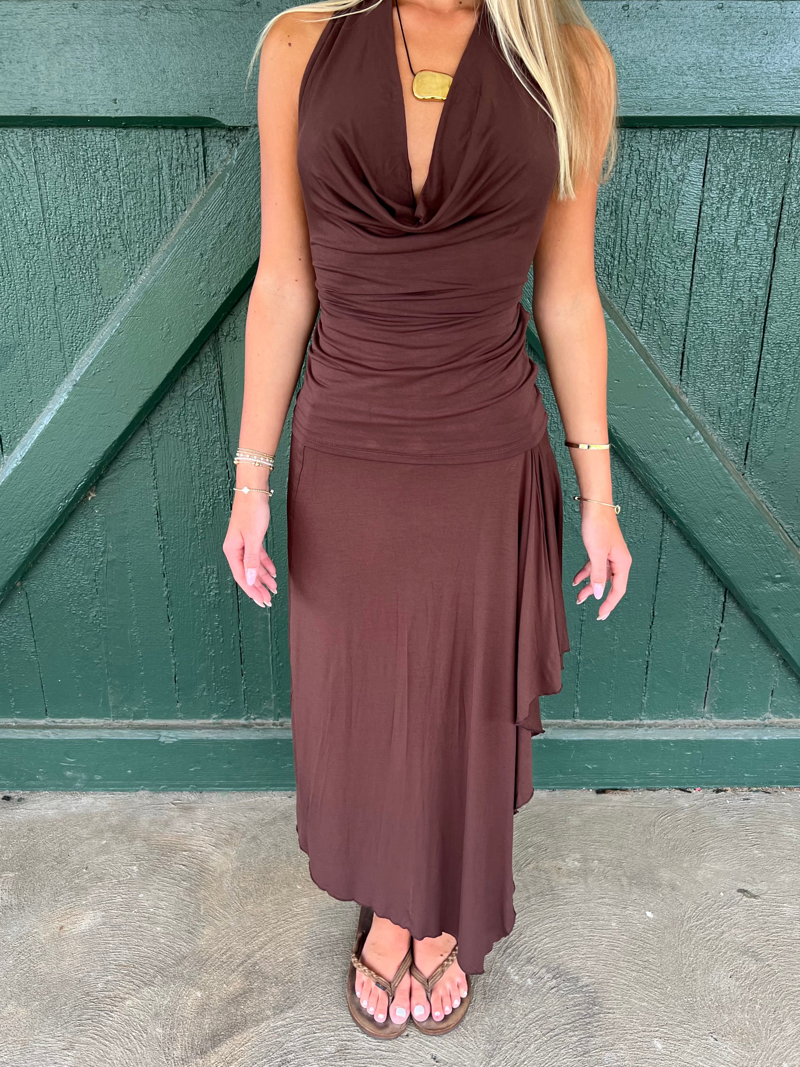 The NIA Mar Midi Skirt