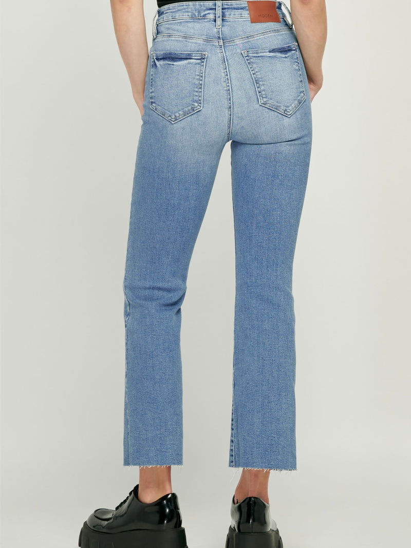 Happi HR Cropped Flare with Clean Cut Hem