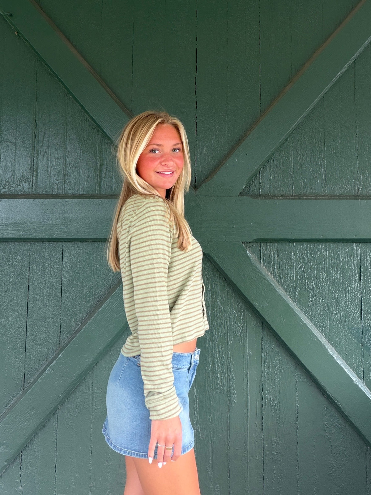 The Comfy Social Cardigan – Pistachio