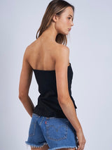 Upper East Side Strapless Top