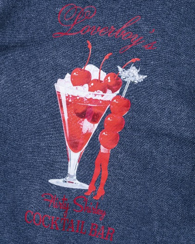 Boys Lie Loverboy Flirty Shirley Racer Hoodie