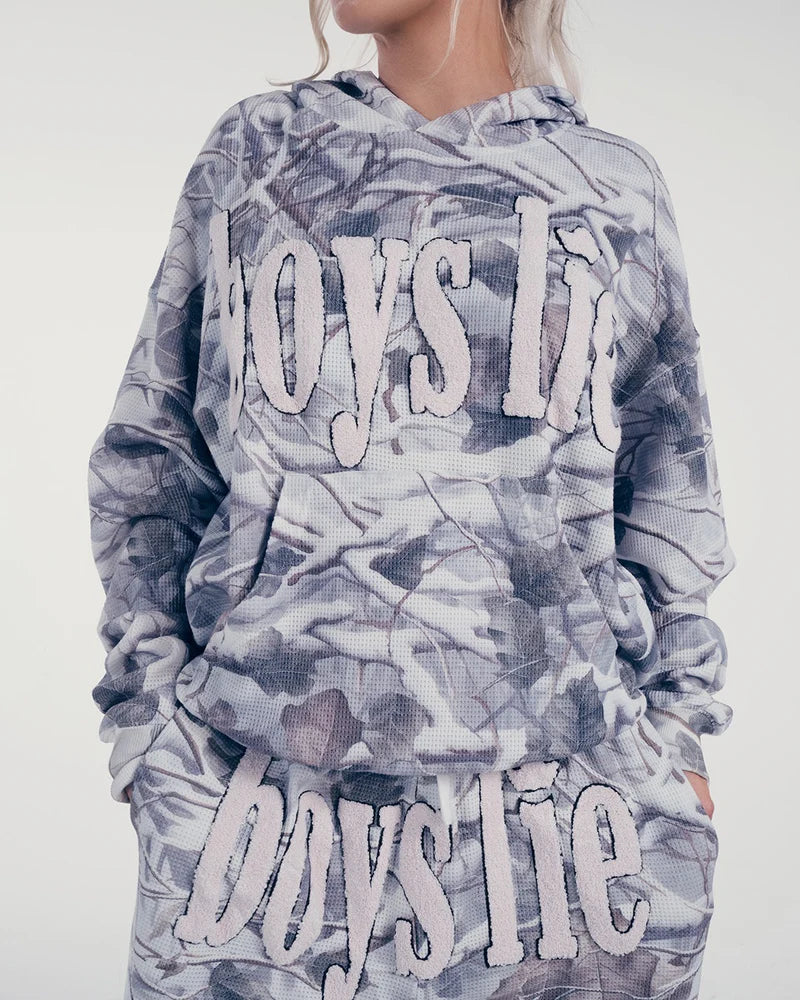 Boys Lie ROSE COLORED GLASSES RACER HOODIE