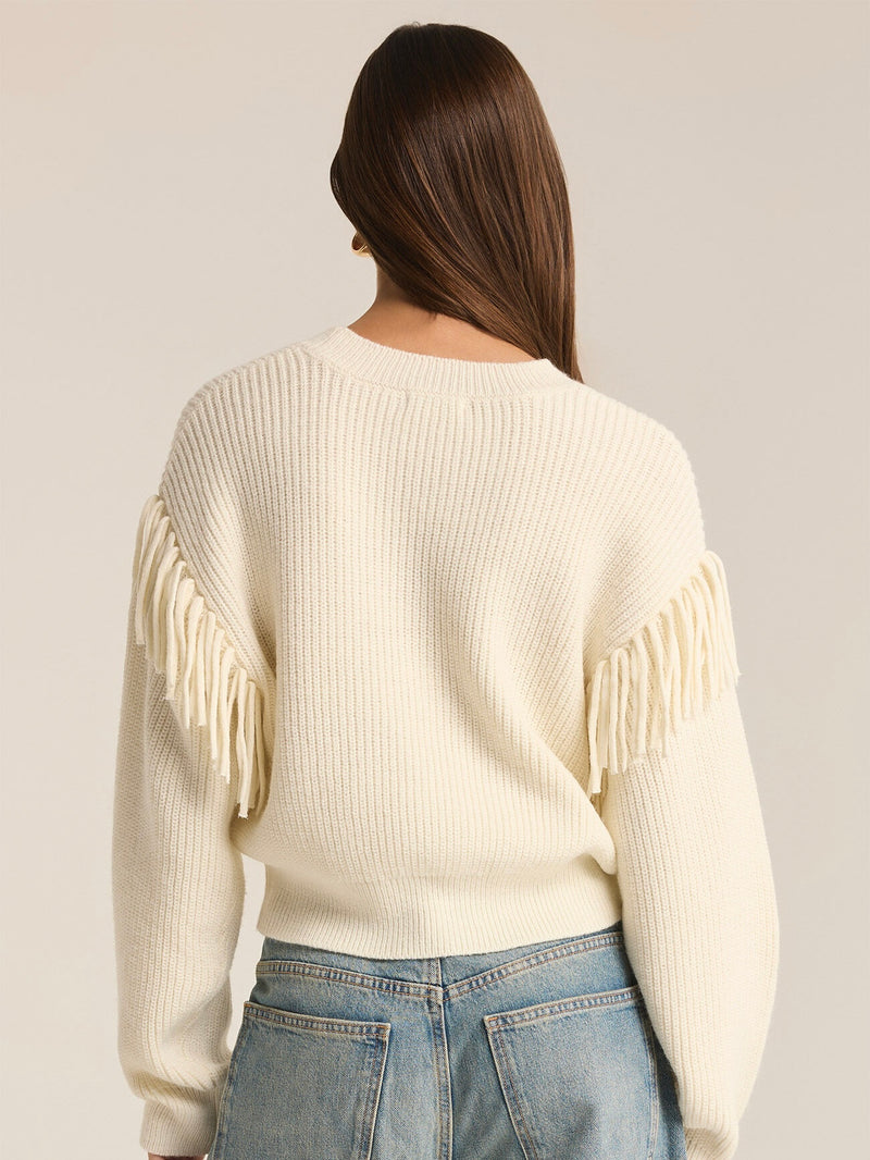 On The Fringe Sweater