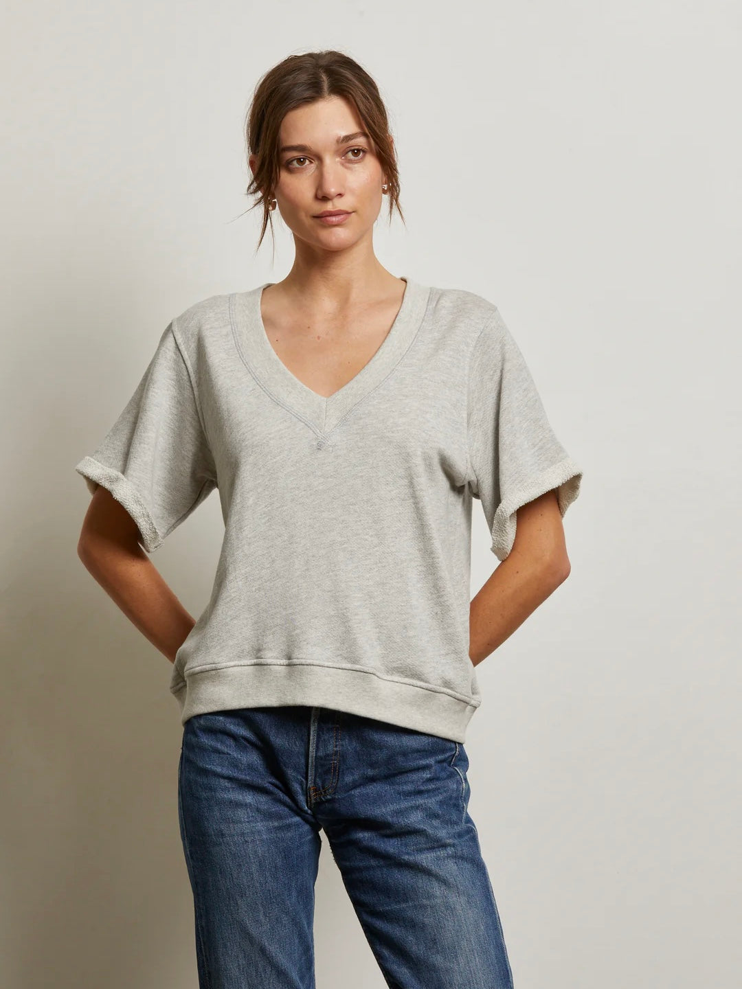 Briggs French Terry Short Sleeve Sweatshirt